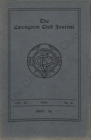 The Cairngorm Club Journal No 81 cover